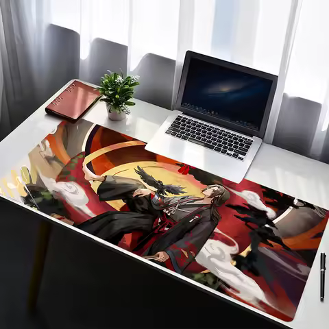 Mouse Pad Non Slip Rubber Mousepad Laptop Gamer Cabinet Keyboard Pad Office Computer Gaming Desk Naruto Itachi Uchiha Mouse Mat