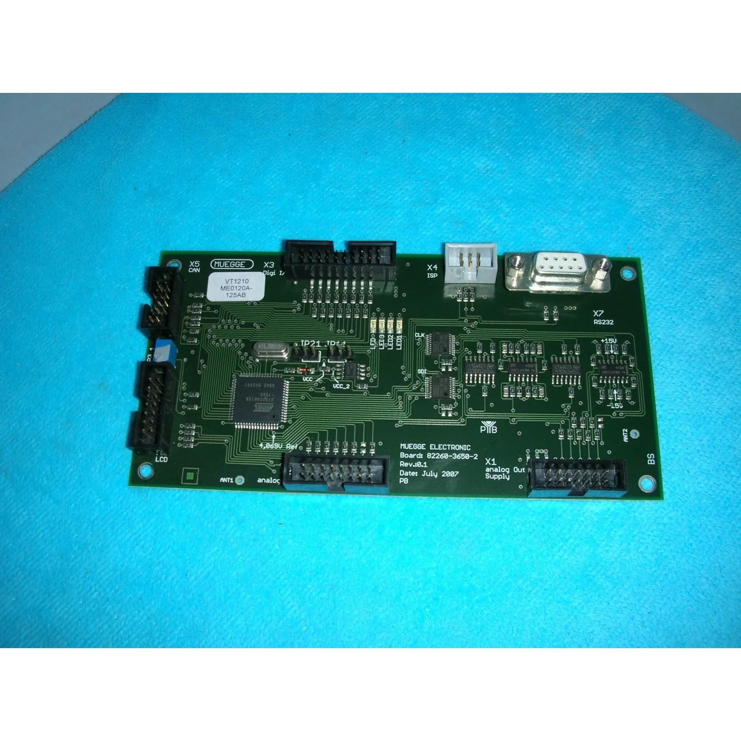 

MUEGGE 82260-3650-2 VT1210 ME0120A-125AB