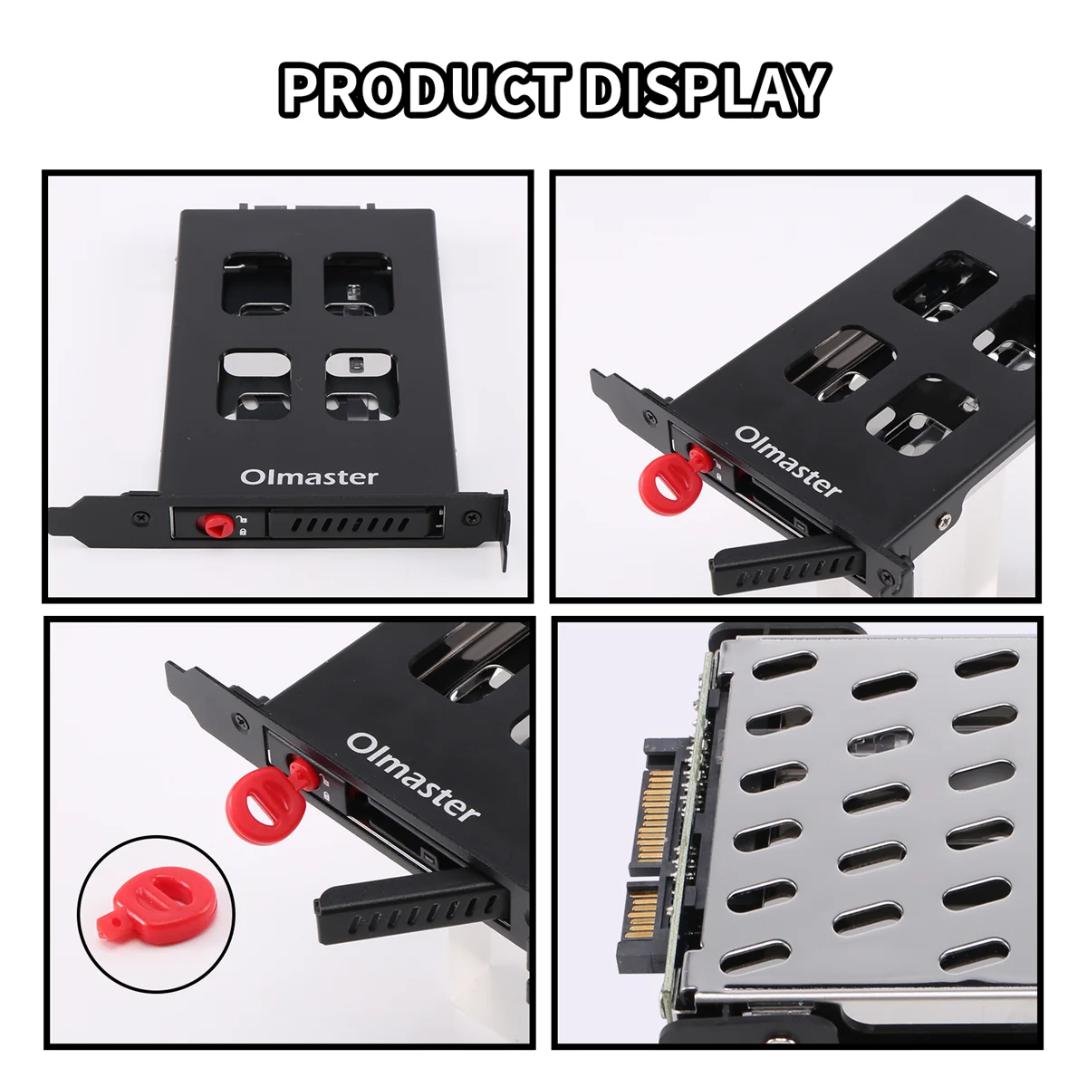 Efficient Oimaster Pci Mobile Rack Enclosure Hard Disk Drive Case Box