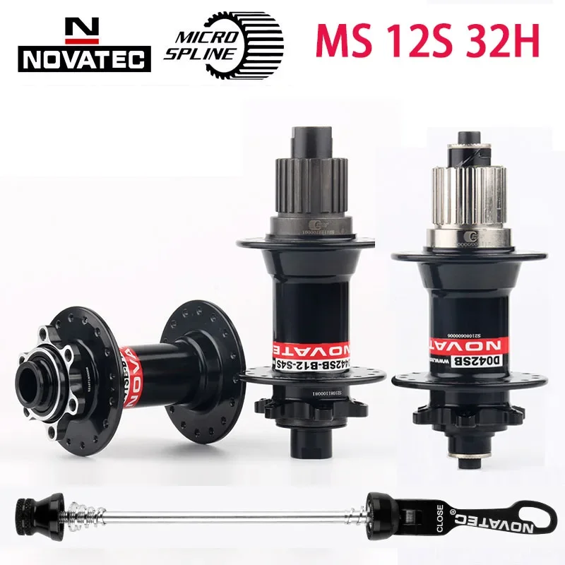 

Novatec 32h Hole Mtb Hub K7 Задние подшипники Cubes Micro Spline Boost 12-скоростные втулки для горного велосипеда для Shimano M6100 M7100 M8100 12S