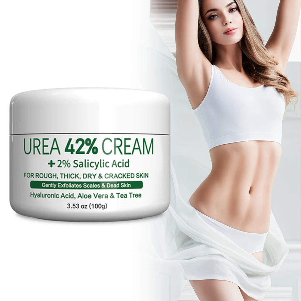 Ureas 42 Percent Cream For Calluses Intensives Hydration For Extremely Dry Skin Exfoliating Body Lotion For Keratosis Pilaris