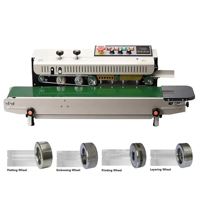 Electric Driven Plastic Bag Sealer for Large Size Bags Bulk Food Packaging Factory Daily Operations
