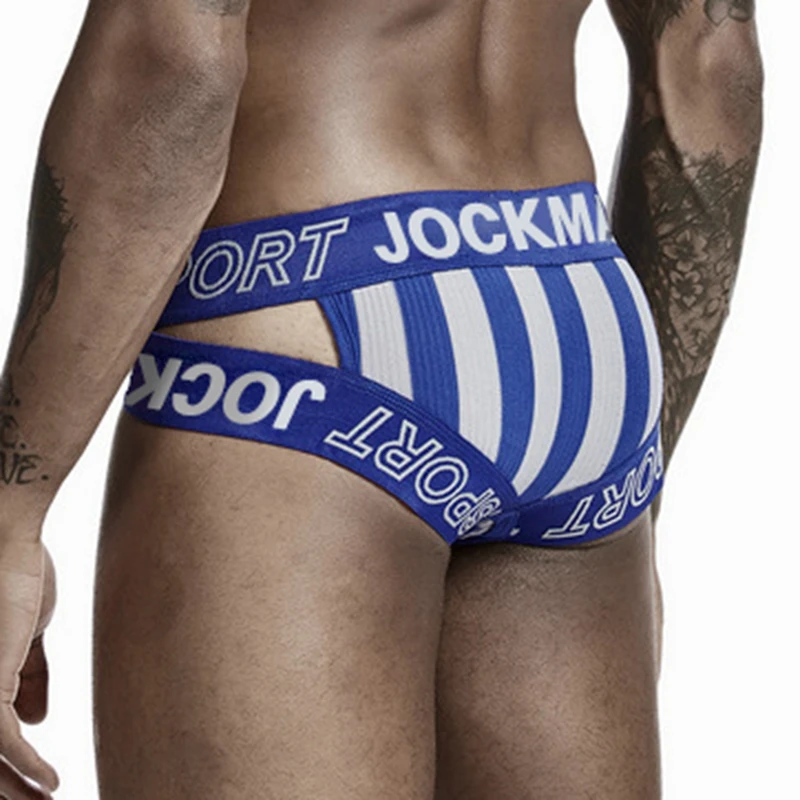 JOCKMAIL Men's Briefs Sexy butt lift Underwear Slip Homme Bikini Cueca Hombre Underpants Calzoncillos Breathable