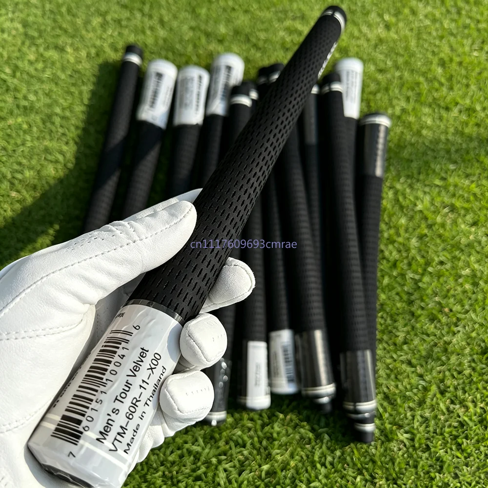 Golf Grips BLACK To Ur Vel Vet Golf Club Grip Undersize Standard Midsize Jumbo Universal Rubber Irons Driver Wood Hybirds Grip