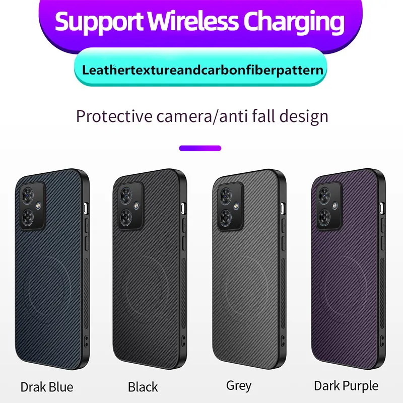 Per Motorola Moto G75 5G Custodie per telefoni Cover posteriore Fundas Custodia di lusso antiurto per Motorola Moto G75 Coque Capa Paraurti