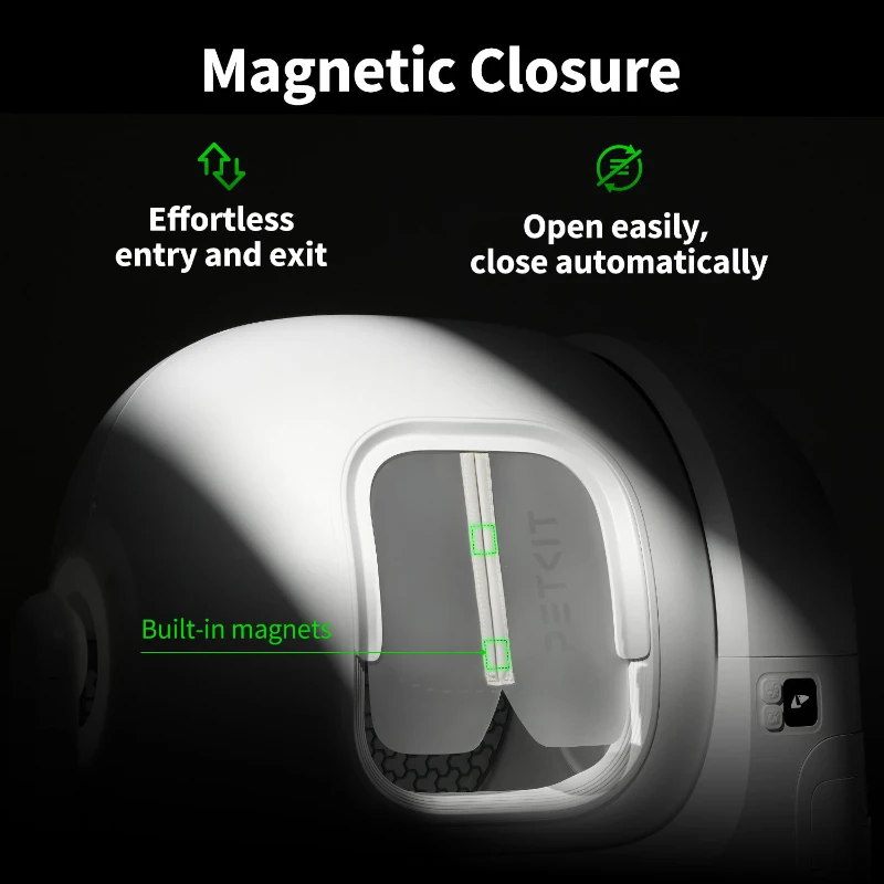 ستارة Petkit Smart Cat Toilet المغناطيسية المقاومة للغبار 2.0 Max Series متوافقة مع صندوق فضلات القطط MAX MAX 2 MAX pro