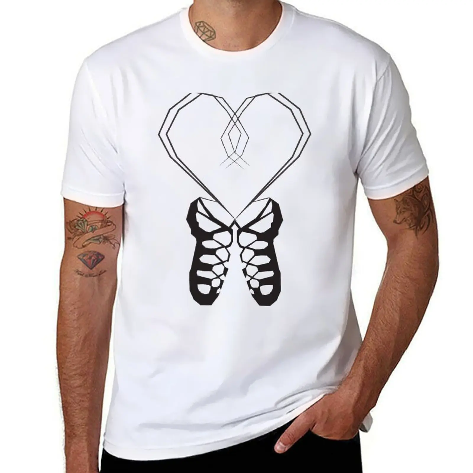 Camiseta Irish Dance Ghillies, camisetas para hombre, camisetas divertidas de algodón para hombre, camiseta de marca de lujo de alta calidad