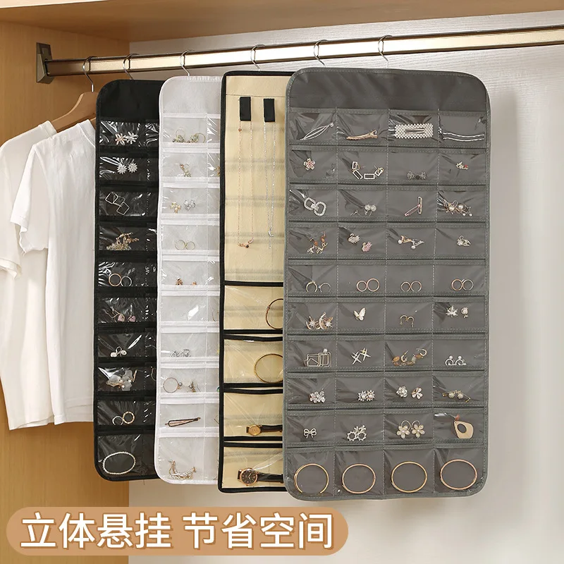 

2025 Clear Jewelry Hanging Organizer Multi Layer Anti Tarnish Storage Bag