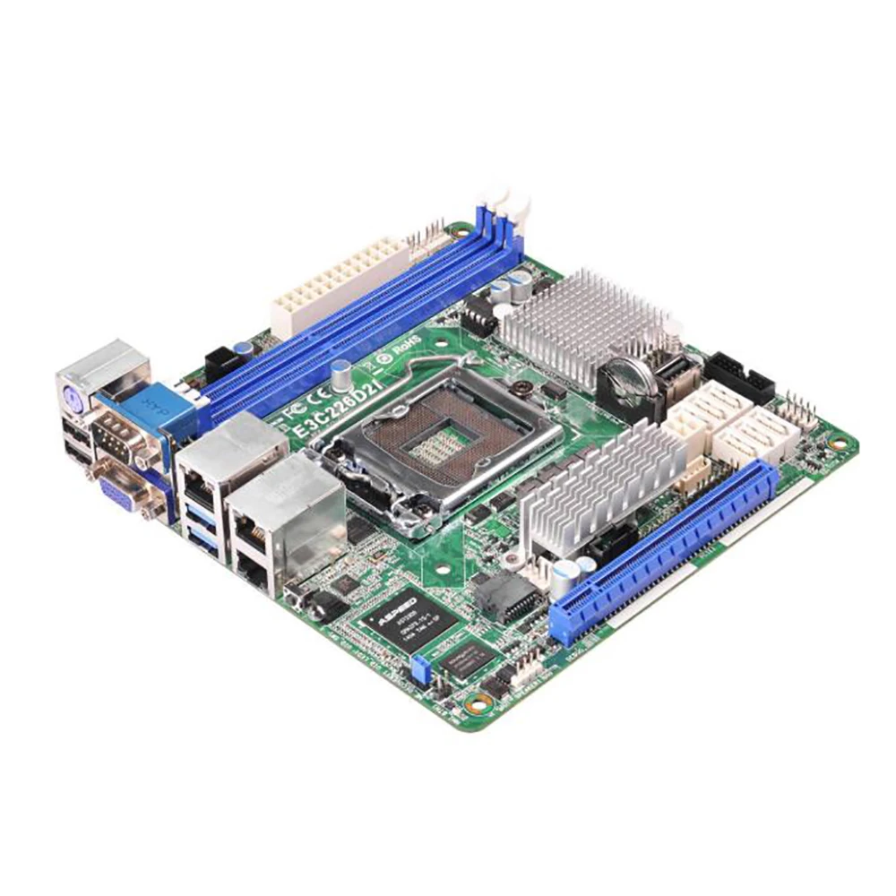 E3C226D2I For ASRock Server Motherboard Supports LGA1150 V3V4 DDR3 1600/1333 ECC