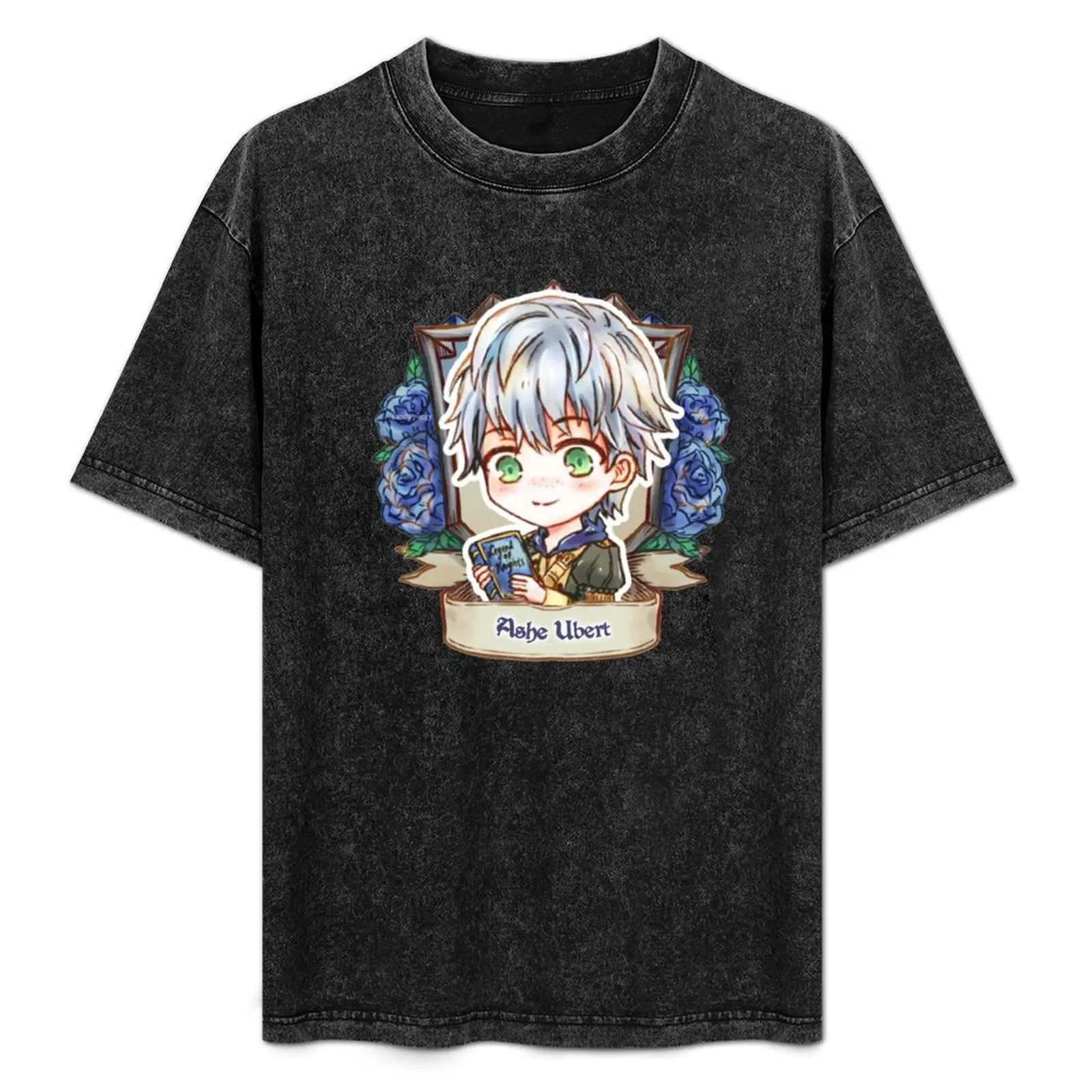 

Ashe of the Blue Lions! T-Shirt Casual Minimalist Short Sleeve Top