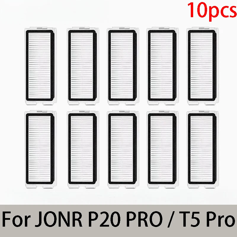 Voor JONR P20 PRO / T5 Pro Robotstofzuiger Accessoires Hoofdzijborstel Hepa Filter Mop Doek Stofzak Vervanging