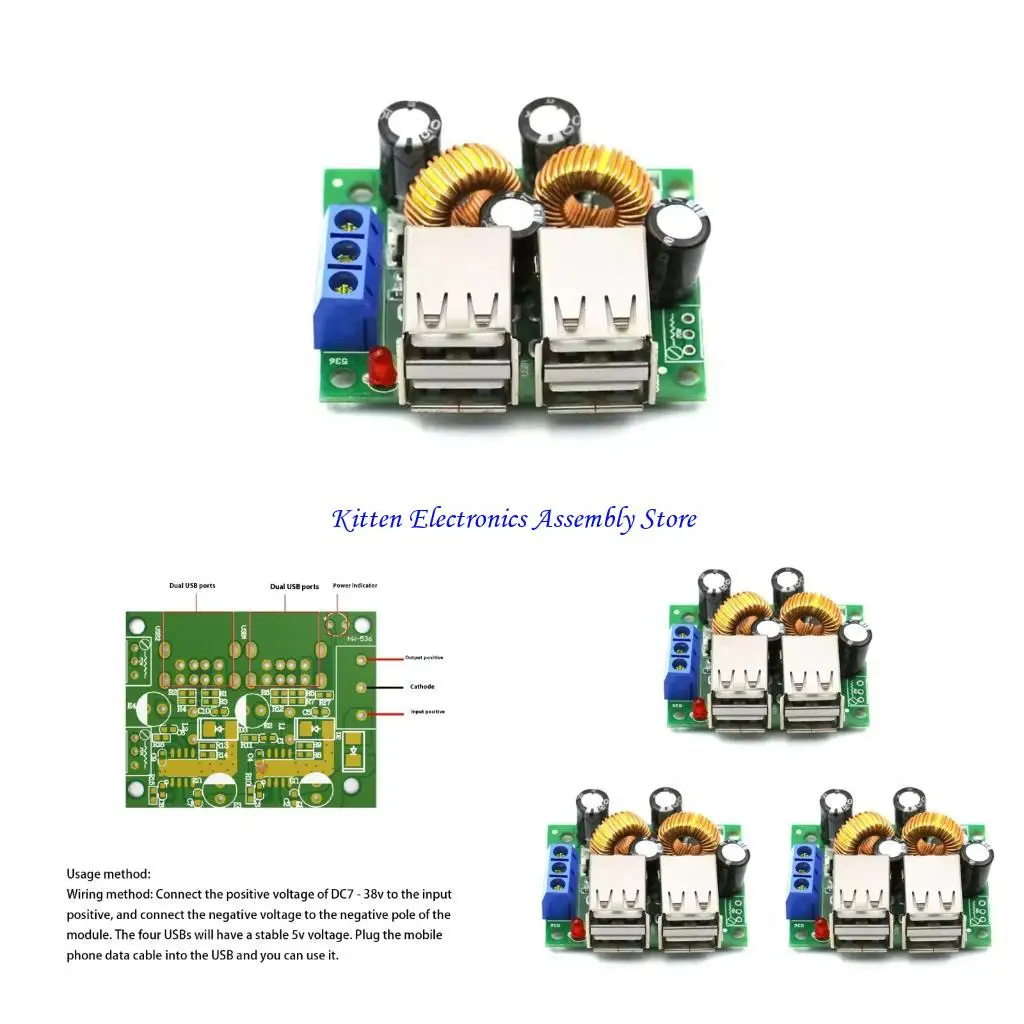 96GD 4Port Usb Char… - image