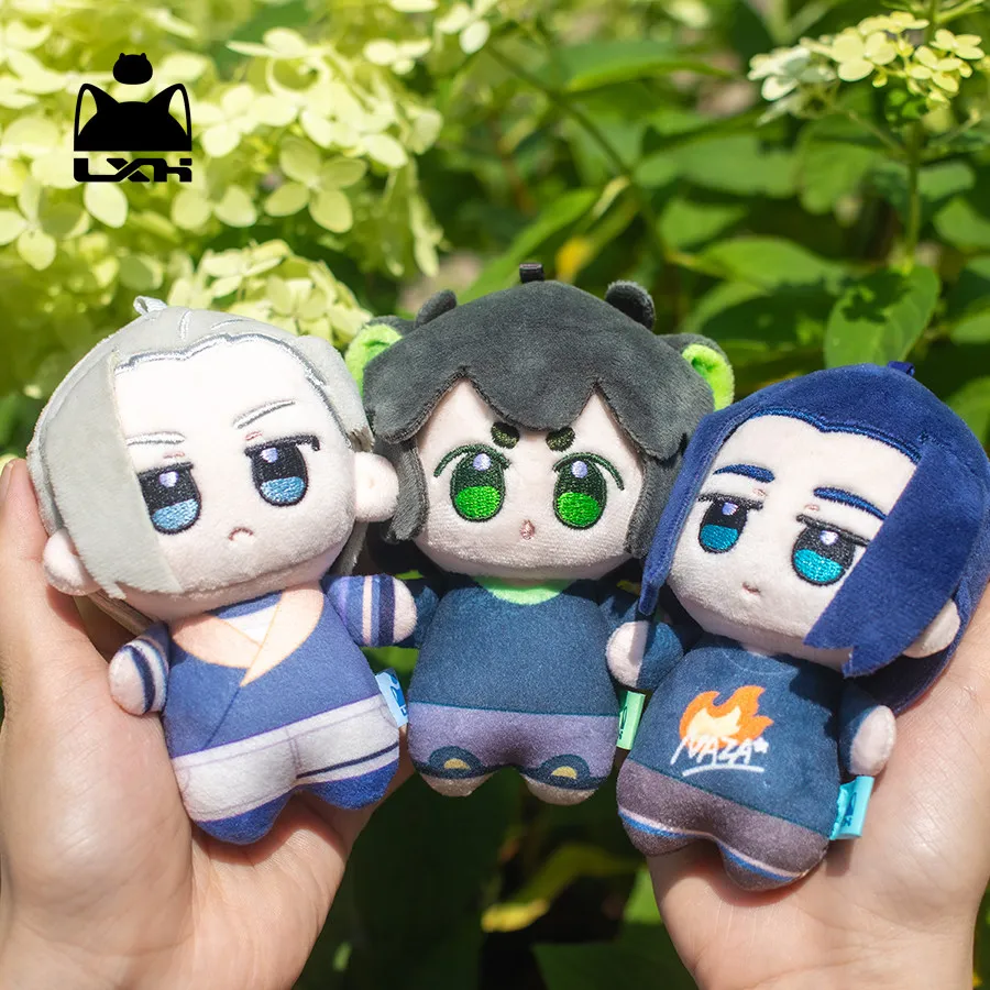 Luo Xiaohei Movie 2 Plush Keychain, 10cm Human Form Stuffed Doll, Cute Cartoon Character Bag Charm, Collectible Gift