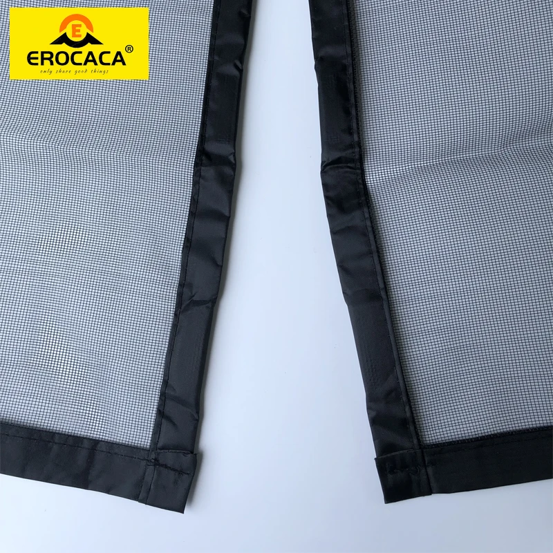 EROCACA Side Open Magnetic Door Screen Mosquito Net Custom Curtain Fly Insect Anti-mosquito Invisible Mesh For Summer Indoor