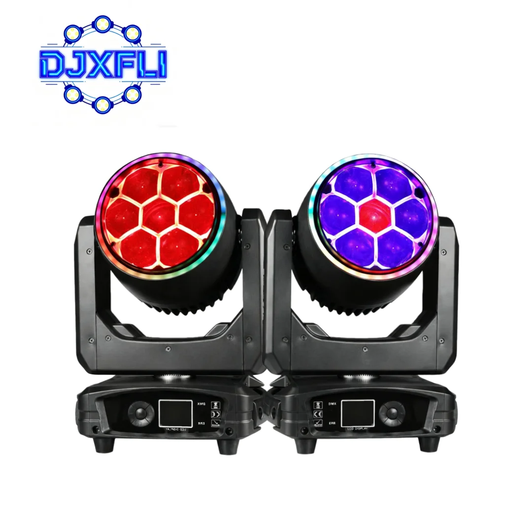 Bee Eye Moving Head Light 7x40W High Brightness Stage Lighting for Disco DJ Events And Performances