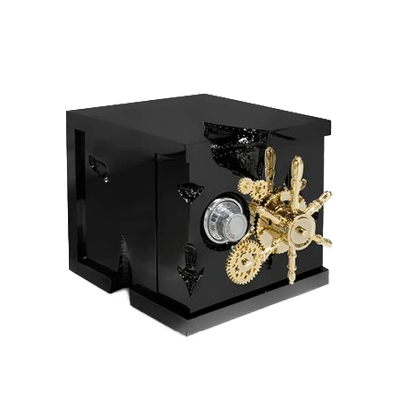 Luxury High-end Villa/mansion Metal Stainless Steel Safe, Password-protected Anti-theft Jewelry Storage Cabinet.