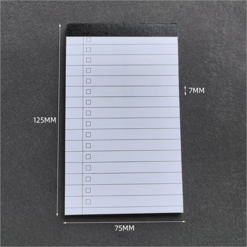 Multi-functional A7 Pocket Notebook Horizontal Line Portbale A7 Notebook Leather Cover Mini Notepad School Office