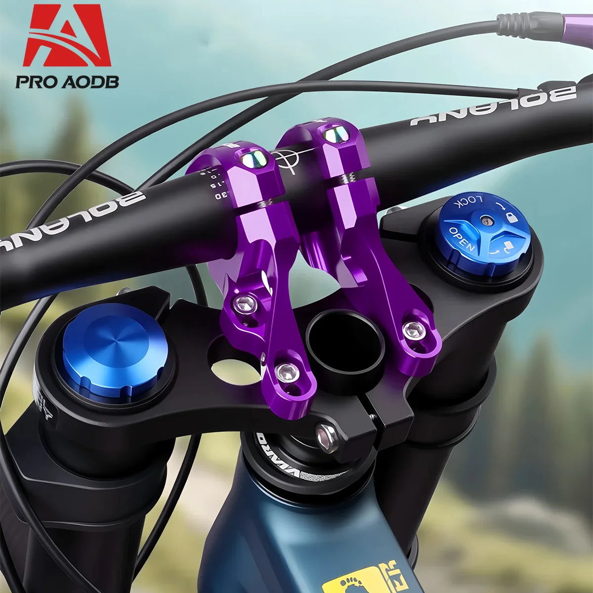 31.8mm Direct Mount Handlebar Stem CNC Aluminum Fork Clamp Fit SurRon Light Bee Talaria Sting MX3 MX4 E-Dirt Bike Spare Parts