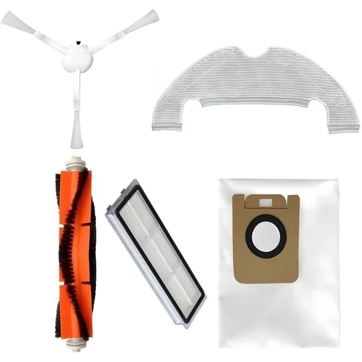 

Quality Parts For L10 Plus/ Z10 Pro/ D10 Plus RLS3D Robot Vacuum Cleaner Parts, Main Side Brush,Filter, Mop Cloth,Dust Bag