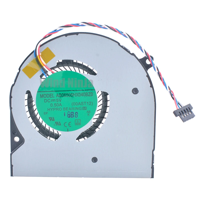 

AB06505HX040BZ0 00AST12 DC5V 0.50A охлаждающий вентилятор для Satellite Radius12 p20w p25w CN6F14