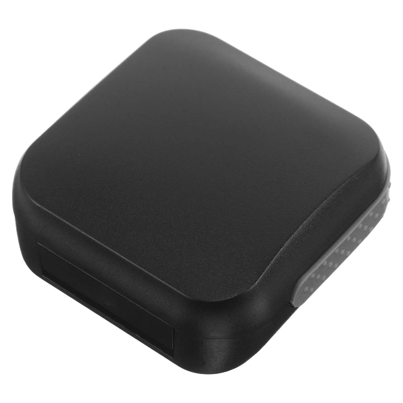 Waterproof Hearing Aid Case Black Hard Shell Cushioned Shockproof Pocket Size Protective Travel Storage Box Compact Storage Case view 2