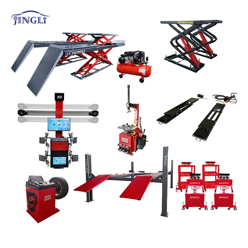 

Оборудование для 3D-сход-развала на 4 колеса, 4-стоечный автомобильный подъемник для автосервиса, оборудование для подъема автомобилей