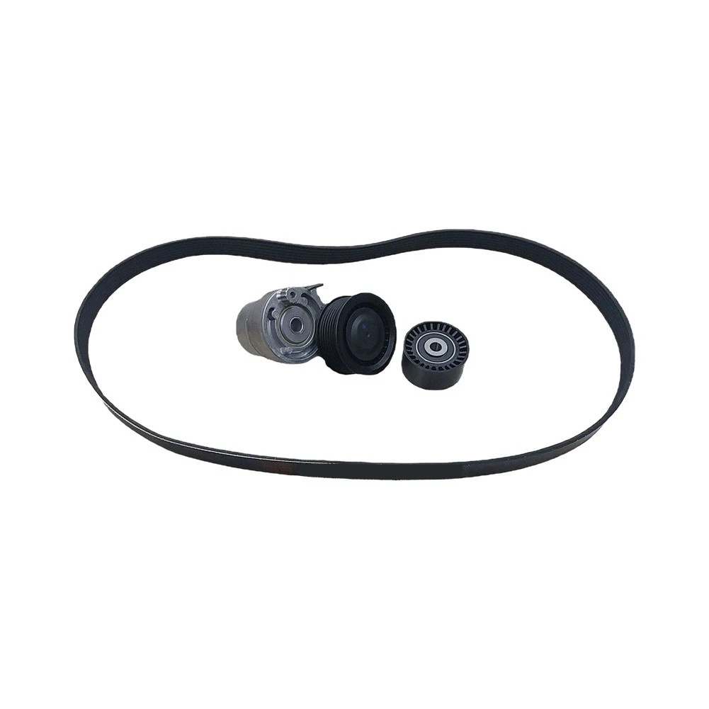 V Ribbed Belt Replacement Kit 2812000370 for Smart Fortwo W453 2014-2019 1.0L and 0.9L Turbo Engine Applications