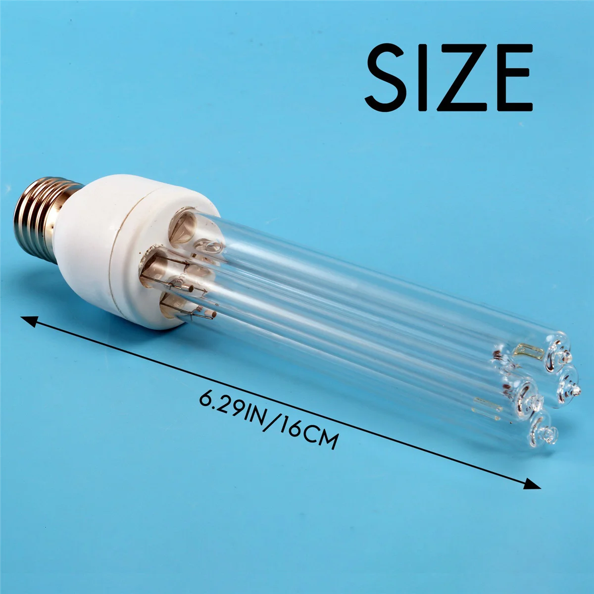 E27 Ultraviolet UV Light Tube Bulb Disinfection Lamp Germicidal Lamp Bulb 15W Ozone UV Lamp 220V