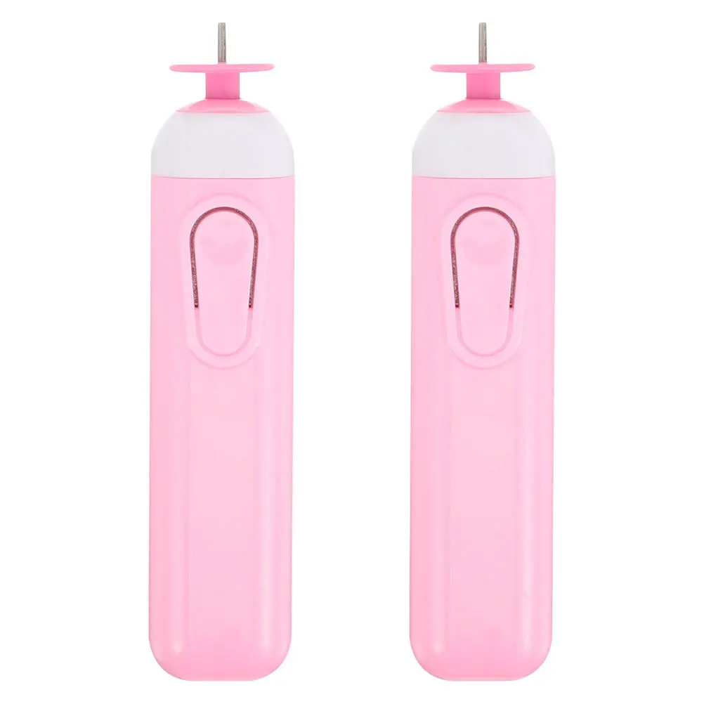 مجموعة أدوات أقلام اللف الكهربائية القوية وخفيفة الوزن مكونة من قطعتين لعشاق الأعمال الورقية والزهور والديكور