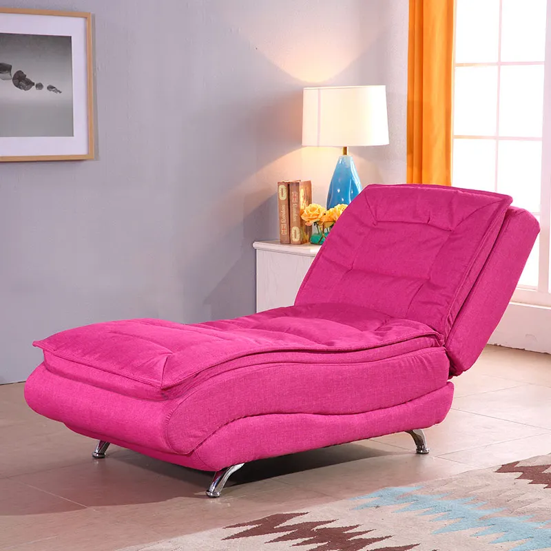 Multifunctional chaise longue lunch break mini foldable single recliner