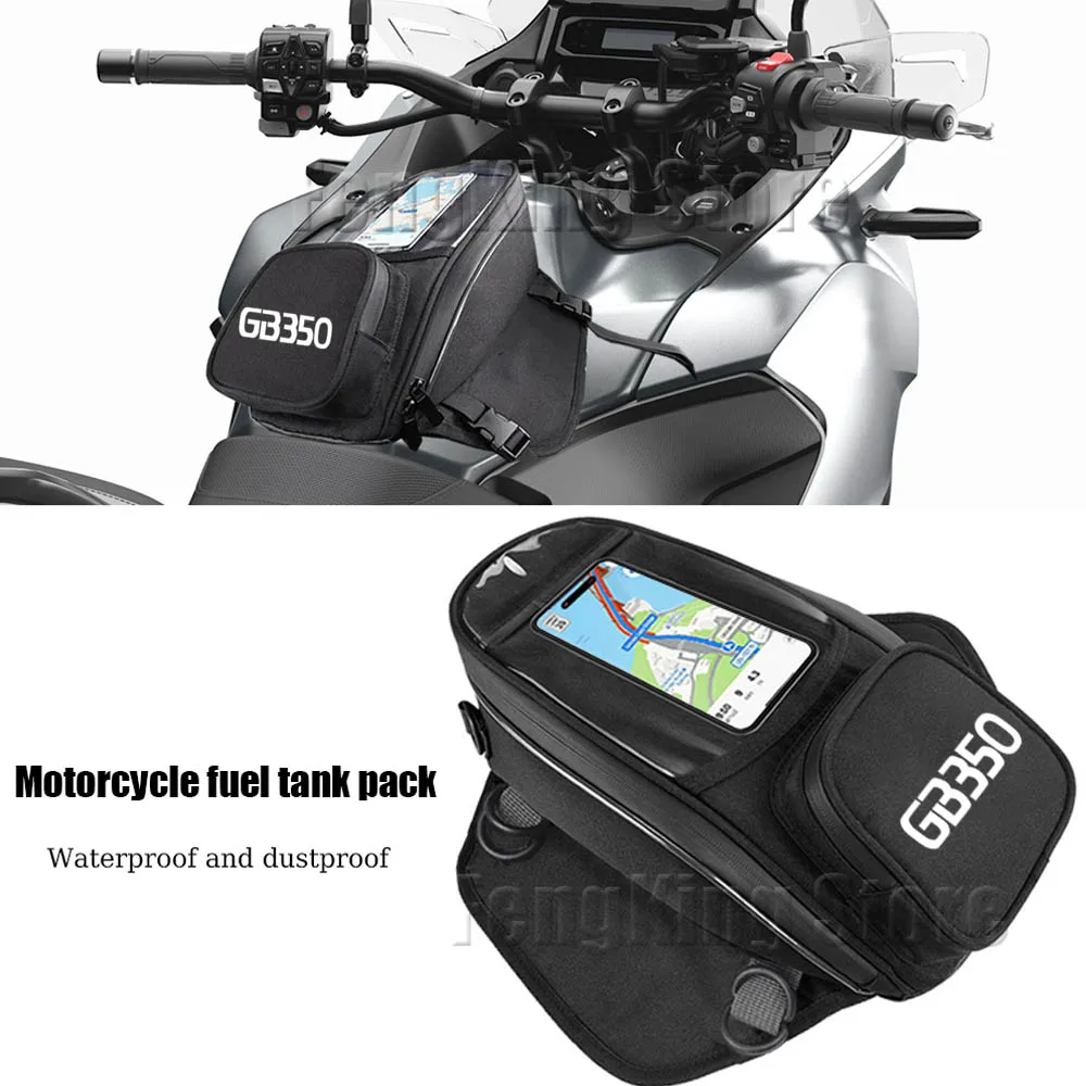 

For Honda honda GB350 GB350C gb350 Motorcycle fuel tank navigation bag waterproof large capacity fuel tank bag