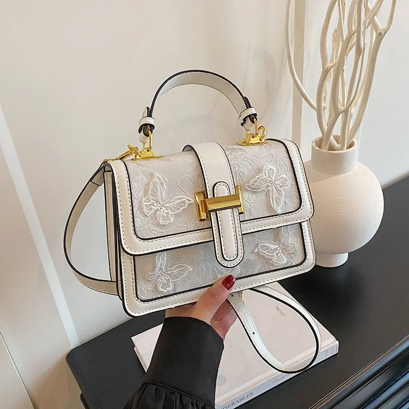 

Popular Elegant Handbags For Ladies, Leather Crossbody Bag Shoulder, Women's Tote Messenger, Luxury Brand Famous Designer
