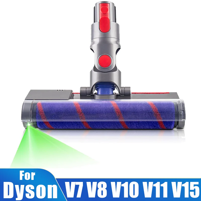 Testa di aspirazione per spazzola elettrica per pavimenti per aspirapolvere senza fili Dyson V7 V8 V10 V11 SV12 V15, parti di ricambio per aspirapolvere