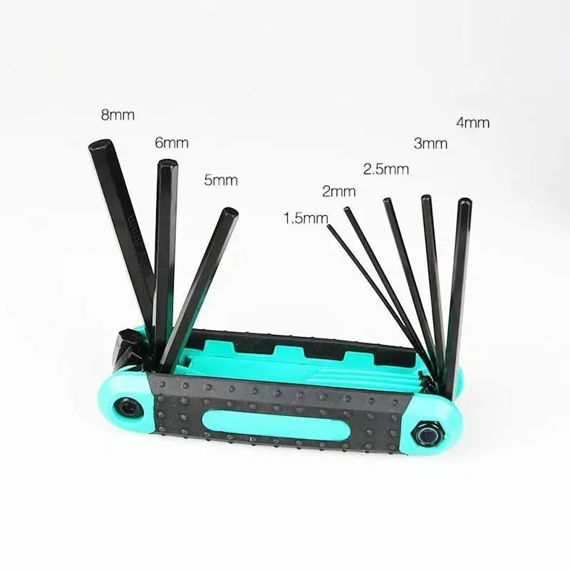 Дропшиппинг, многоцелевой шестигранный ключ, профессиональный пластиковый шестигранный ключ, набор складных шестигранных ключей, набор ручных инструментов