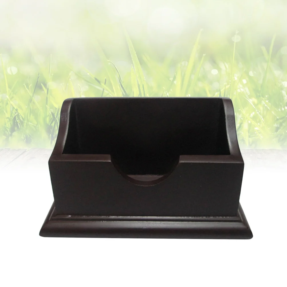 حامل ملاحظات خشبي أنيق، منظم طاولة مدمج لهدايا المعلم والطلاب واللوازم المكتبية وحامل ملاحظات ديكور المنزل #5