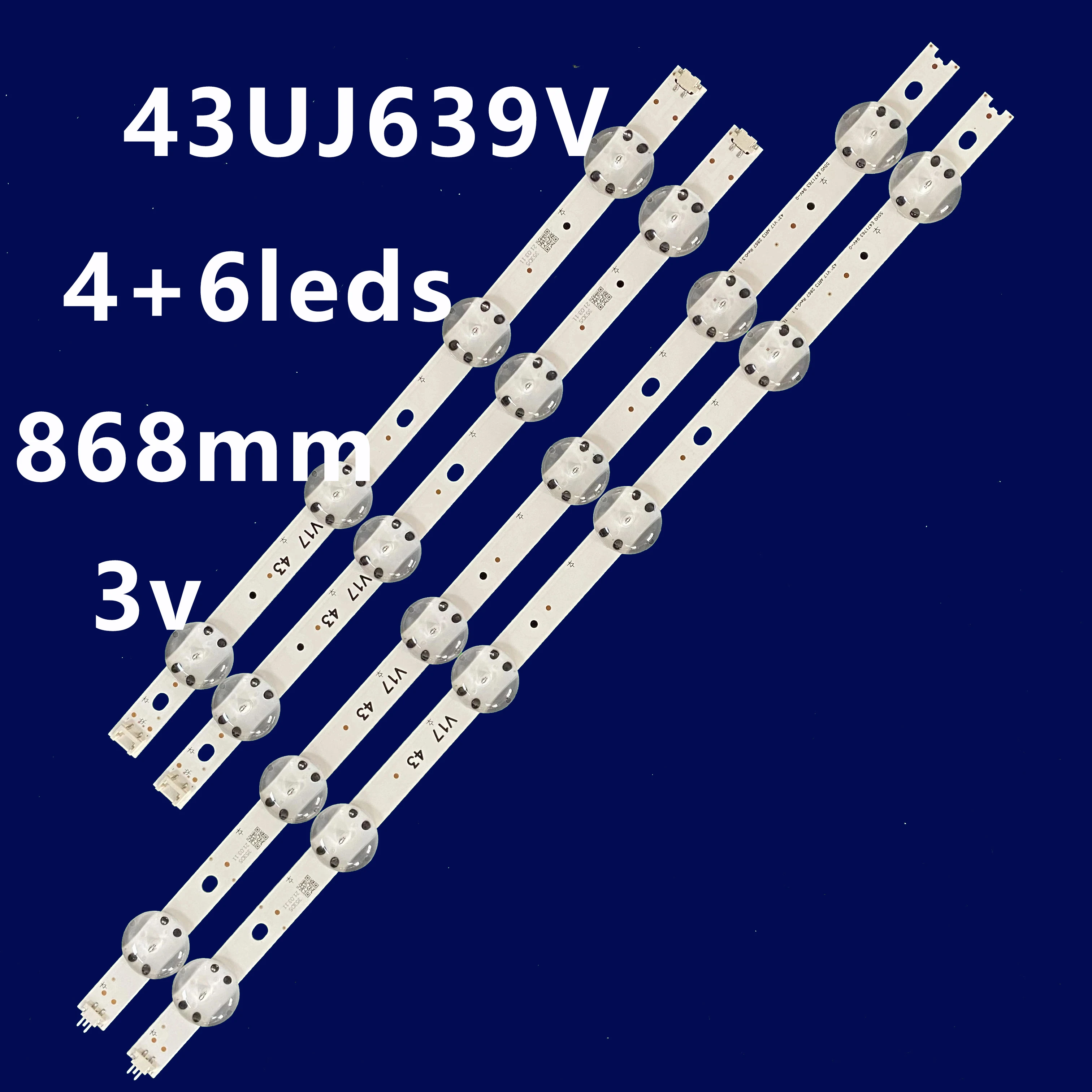 LED Backlight for 43UJ639V 43UJ639V-ZE 43UJ6510 43