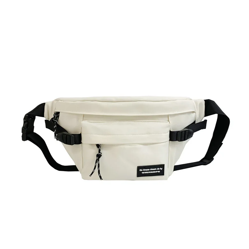 Street Hip-hop Waist Bag High Capacity Unisex Chest Pack Shoulder Bags Fashion New Trend Fanny Pack Woman Nylon Belt Bag Purse