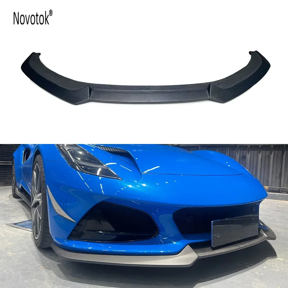 High Level Material Dry Carbon Fiber Emira Front Splitter Front Lips For Lotus Emira 2022-2024！！