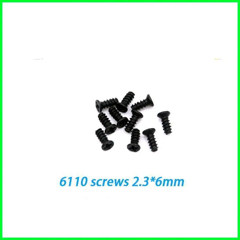 SCY 16102 1/16 RC Car Original Spare Parts 6100 2.5*6mm screws  Suitable for SCY 16101 16102 16103 Car