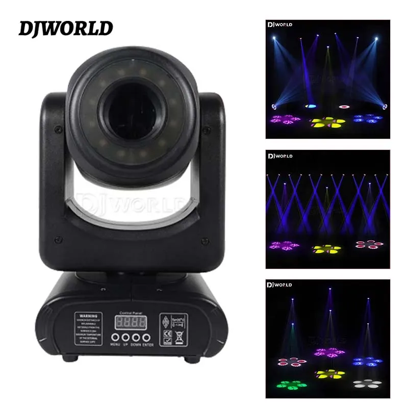 

LED Spot 100W Gobo Moving Head Light With Circle DMX512 Dj Stage Effect Light Party Dance Disco Bar Music DJ Equipment