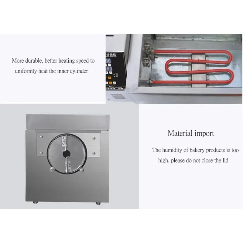 Torrefazione multifunzione per chicchi di caffè, torrefazione per noci, per caffetteria