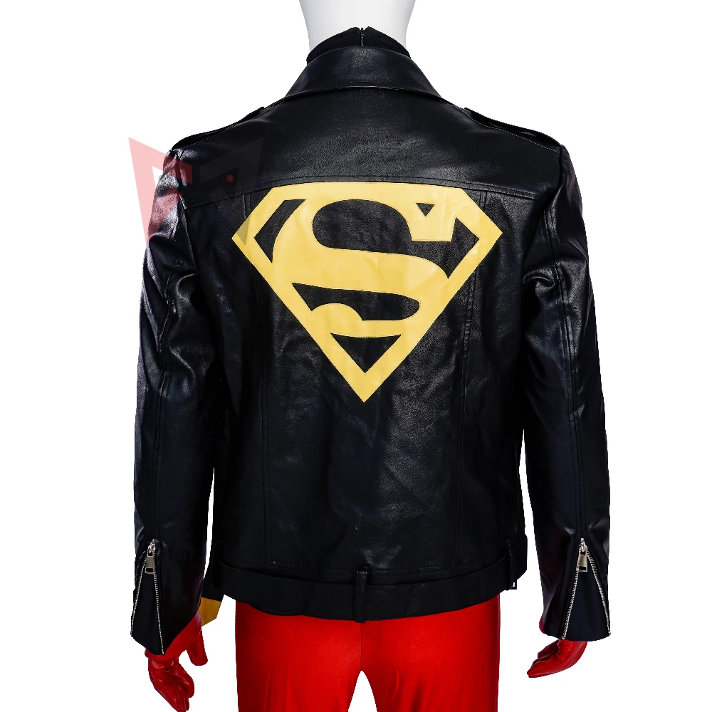 Kent Conner Cosplay Costume pour hommes, manteau de combinaison, bottes en verre à choisir pour Super Boy, sur mesure, nouveau