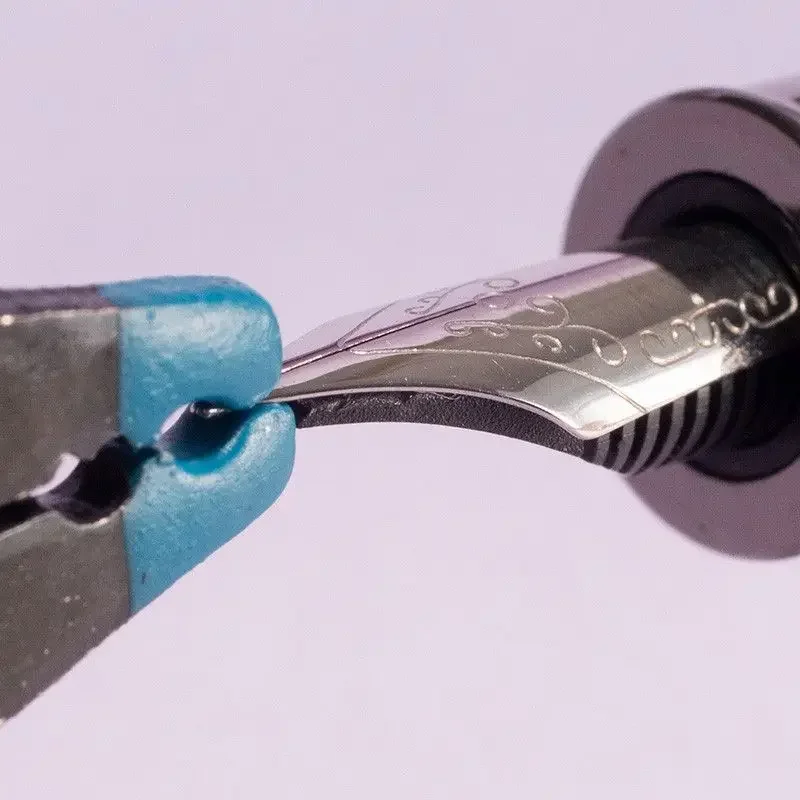 

Fountain Pen Nib Repair Tool Stainless Steel Handheld Sanding Slotting Polishing Kit Pull Out Nib Plier Repair Kit New