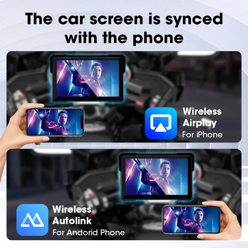 INNOVV N2 Motorcycle CarPlay Screen 썸네일 4
