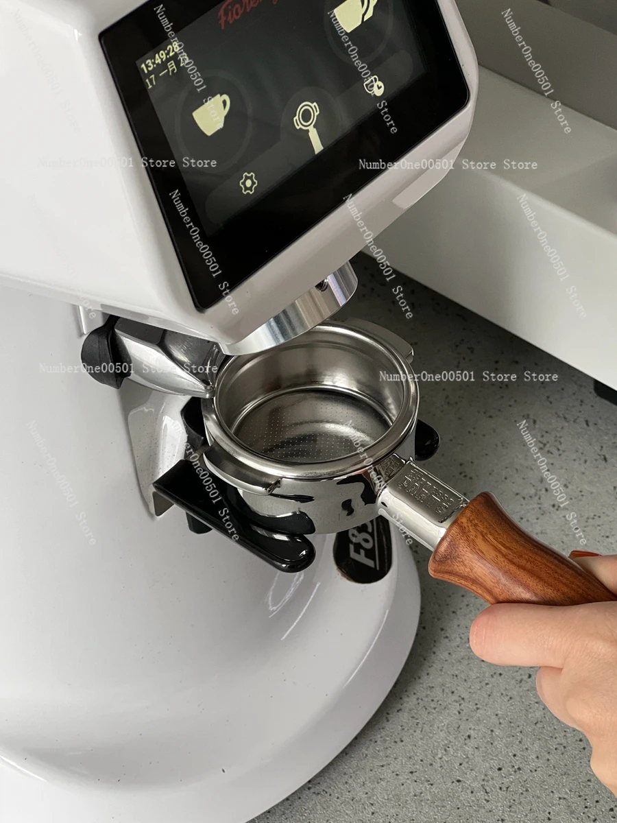 EP bottomless coffee handle is suitable for lamarzocco semi-automatic coffee machine handle 58mm powder bowl for red rosewood