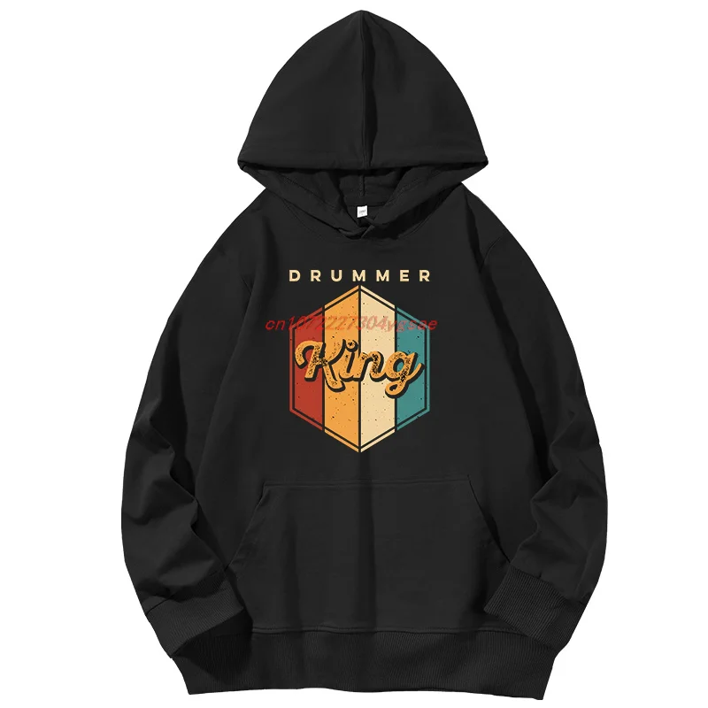 Drumming Drum Drummer Funny Graphic Hooded Sweatshirt Fashion Printed Sweater Cotton Unisex Essentials Pullover Hoodies