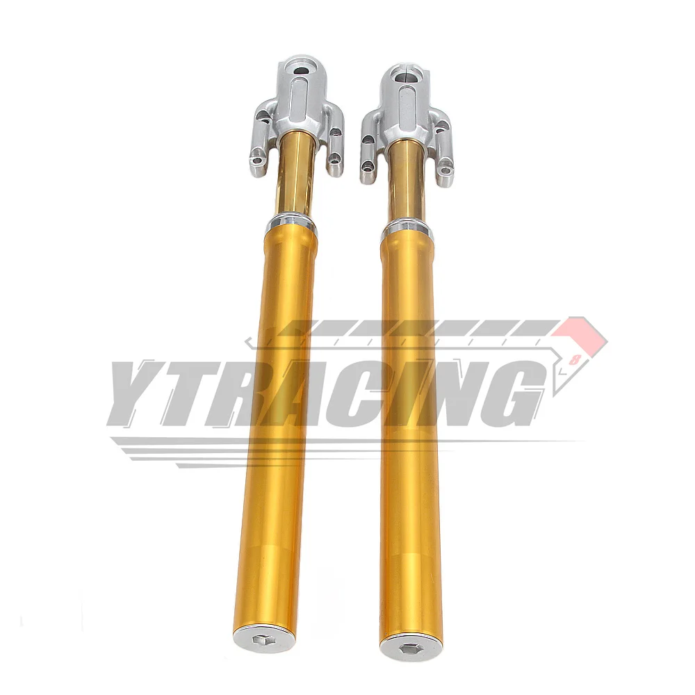 Used Front Shock Absorber Fork Suspension Assembly For Harley VRSCF Muscle V-Rod 2009-2015 2010 2011 2012 2013 2014 790mm Gold