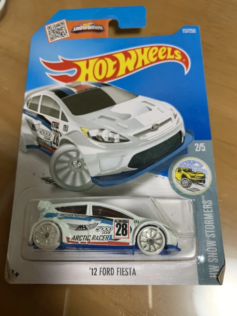 2016-157  HOT WHEELS 1:64 12 FORD FIESTA  Collection die cast alloy car model decoration gift