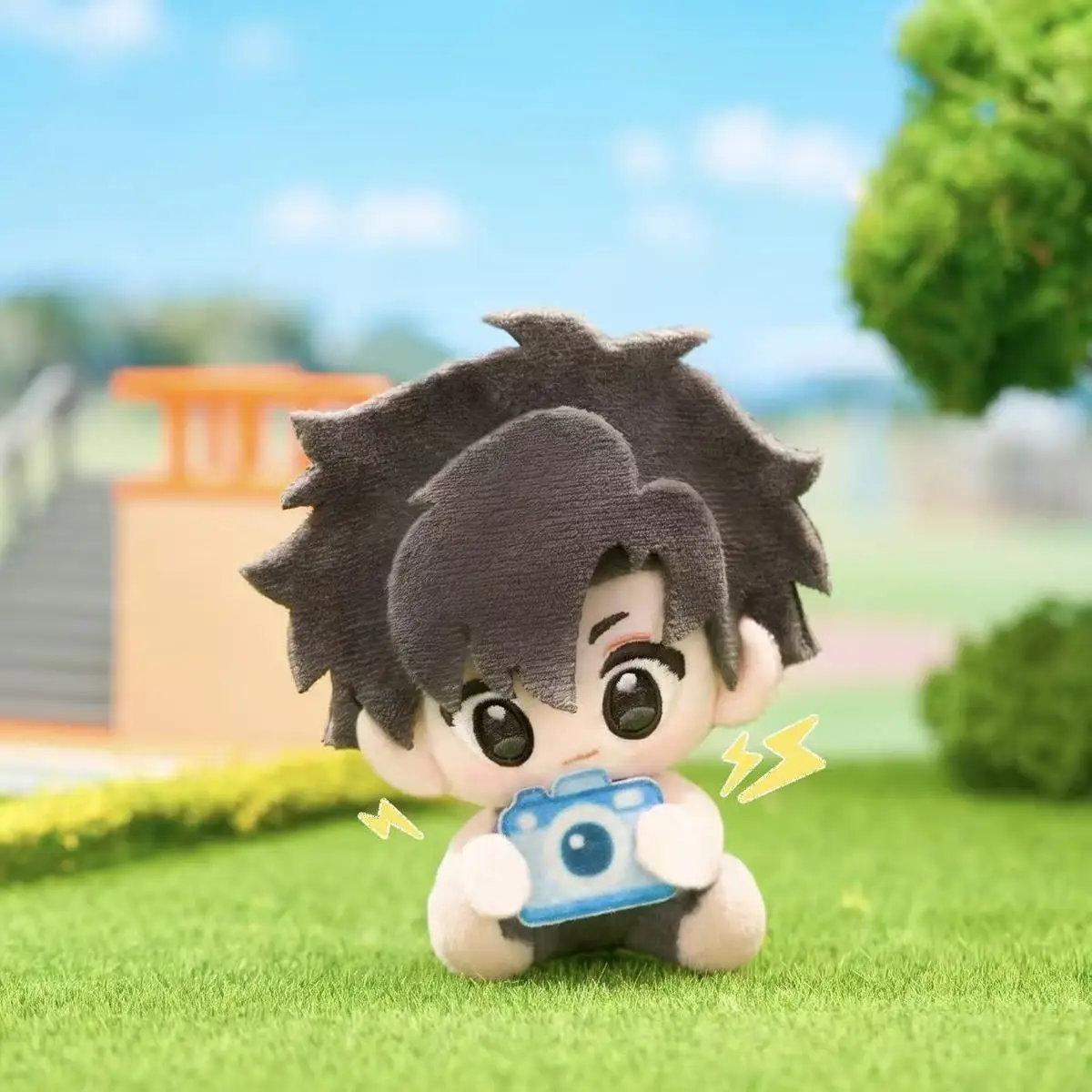 Authentic MINIDOLL Link Click Anime Blind Box 2D Flat Thin Plush Bag Charm Pendant Cute Donghua Character Collectible Toy Gift - view 3