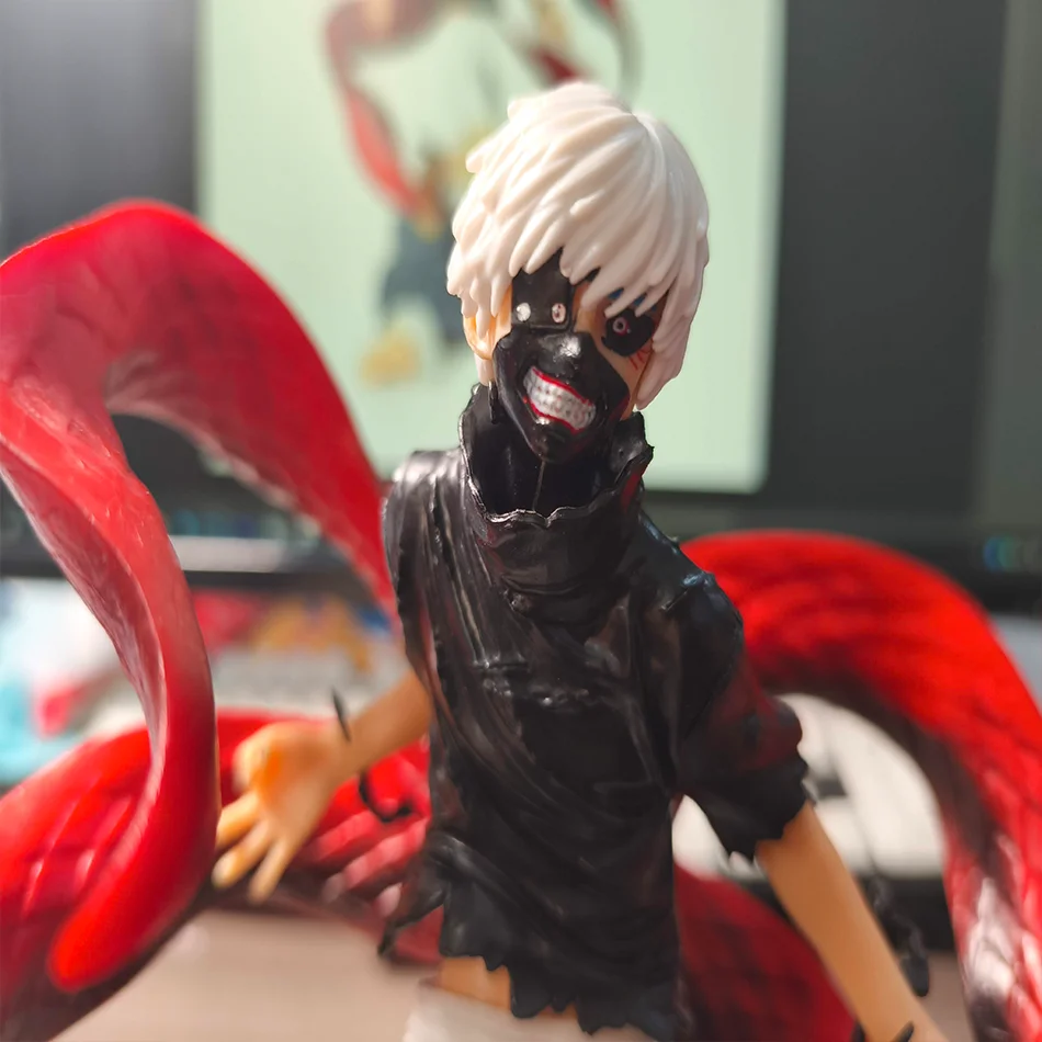 Anime figure Tokyo Ghou Mask centipede Reversible face Kaneki Ken anime model figure